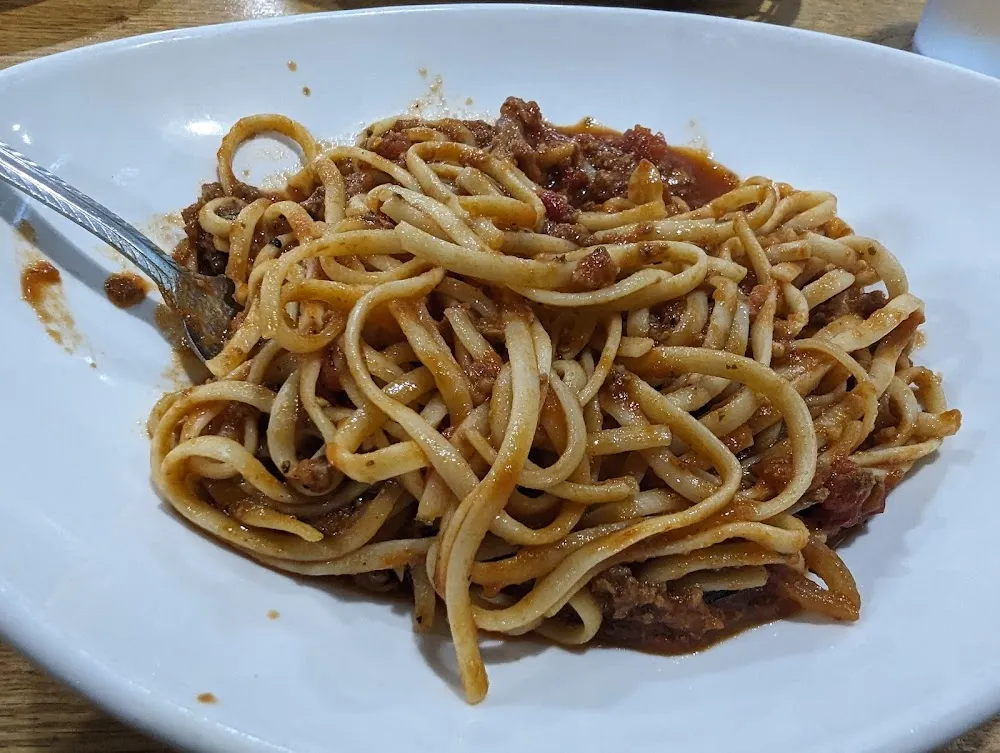 Linguine with Meat Sauce